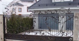 Купить откатные ворота кованые Усть-Кут, цена от 2767 руб.