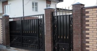 Купить распашные ворота кованные Усть-Кут, цена от 4764 руб.